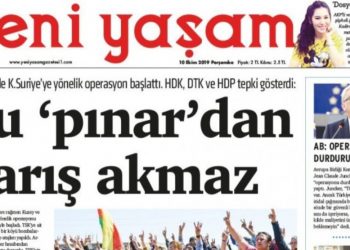 Li rojnameya ‘Yenî Yaşamê’ doz hat vekirin
