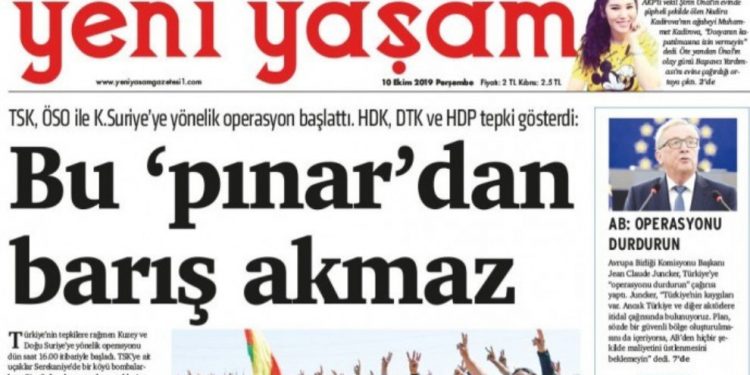 Li rojnameya ‘Yenî Yaşamê’ doz hat vekirin