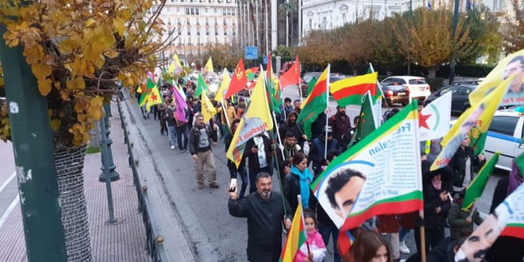 Li Atîna û Bîelefeldê êrîşa li dijî Şengalê hate protestokirin