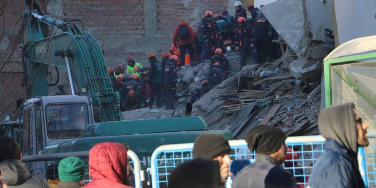 Rewşa dawî ya erdheja li Xarpêtê