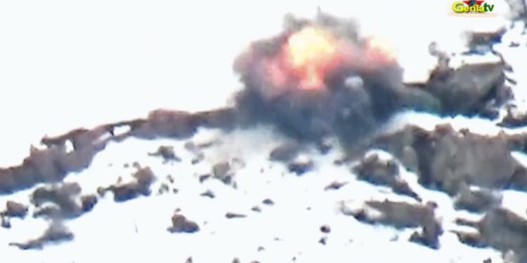 Gerîlla Tv dîmenê çalakiya li Heftanînê ya ku 7 leşker hatibûn kuştin weşand