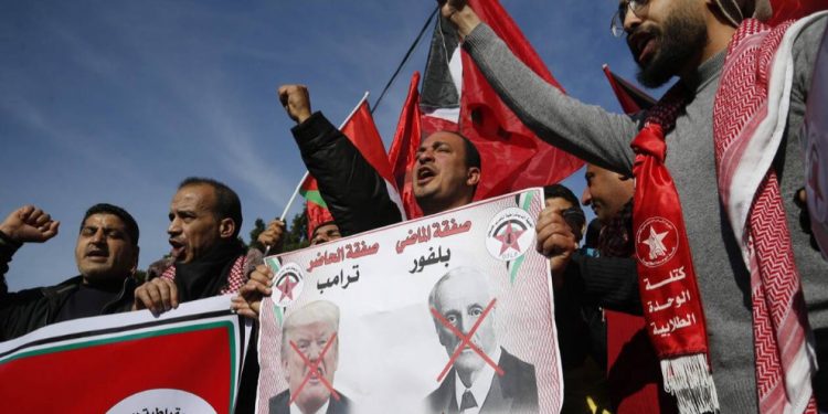 Serokwezîrê Filistinê banga boykotkirina plana ‘aşitî’ ya Trûmp kir