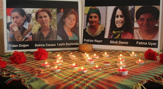 6 siyasetmedarên jin ên li Parîs û Sîlopî hatin qetilkirin, hatin bibîranîn