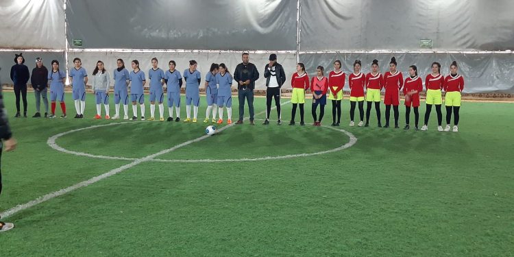 Jinên Ciwan lîstoka futbolê lidar xist