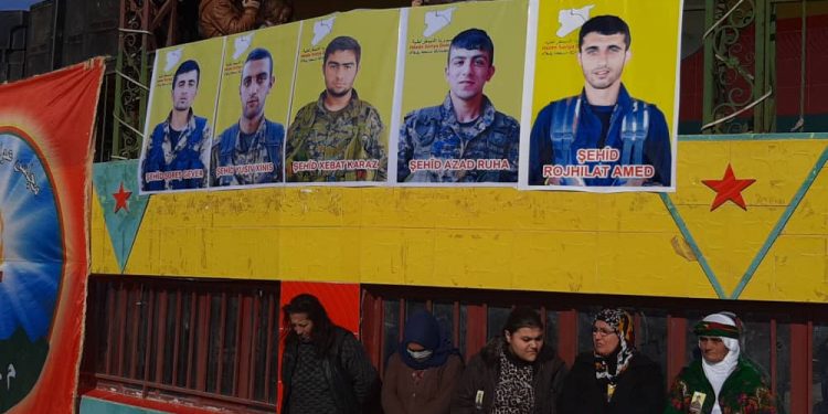 Li Qamişlo cenazeyê şehîd Rojhilat Amed bi merasîmekê hate veşartin