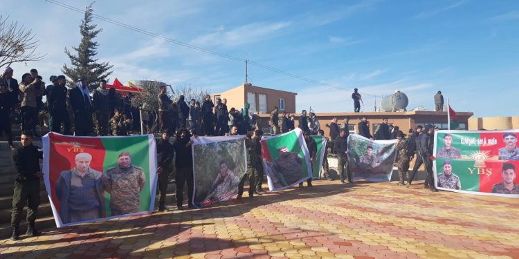 Fermandarê YBŞ’ê Zerdeşt Şengalî û hevrêyên xwe hatin oxirkirin