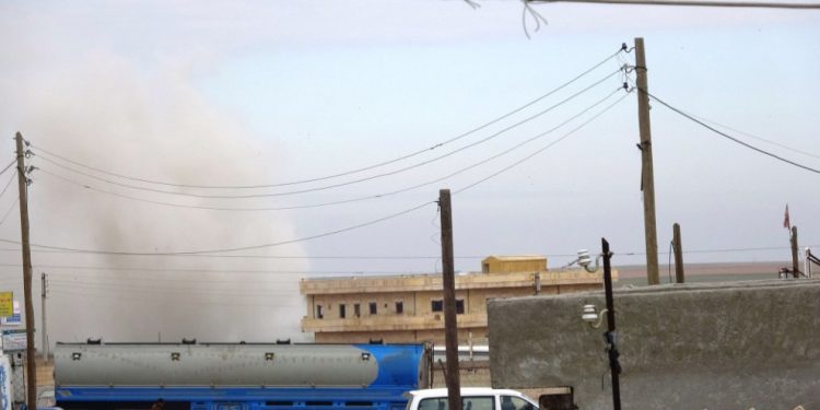 Dewleta Tirk a dagirker Şera û Eyn Îsayê bomberdûman dike