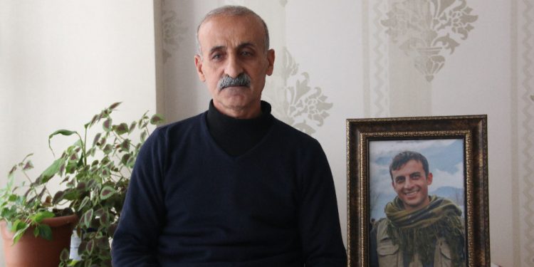 96 roj in cenazeyê Gerîllayê HPG’ê Erhan Olçen nadin malbata wî