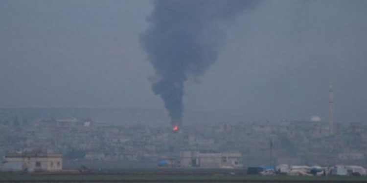 Artêşa Tirk a dagirker gelek deverên Idlibê bombe kir