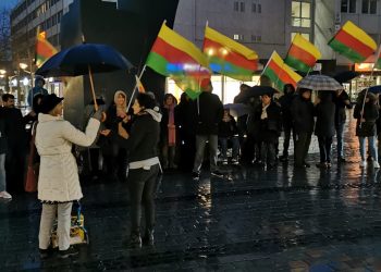 Li Duîsburgê Kurd ji bo Rêberê Gelan Ocalan îro jî li qadan bûn