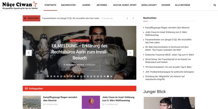 Servîsa me ya Elmanî ya Nûçe Ciwan dest bi weşanê kir