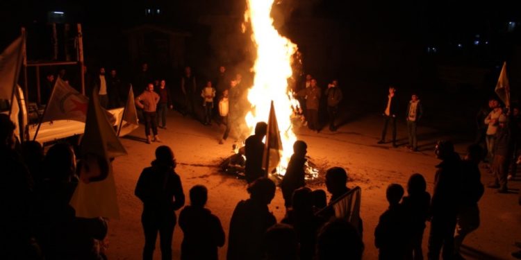 Pîrozbahiyên Newrozê li Rojavayê Kurdistanê
