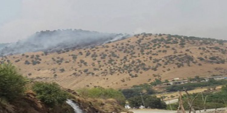 Dewleta tirk a dagirker gundên Sîdekanê topbaran dike