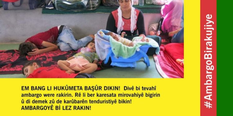 Ji bo Mexmûrê li medya civakî kampanyayê dest pê kir