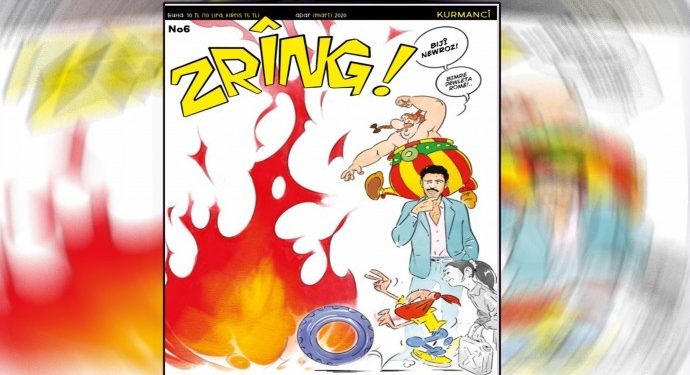 Hejmara 6’an a Zrîngê bi têmaya ‘Bijî Newroz, Bimre Dewleta Romê’ derket