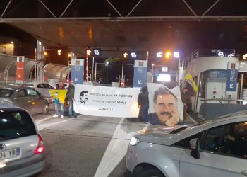 Li Marsîlyayê Ciwanên Kurd ji bo Rêberê Gelan Abdullah Ocalan çalakî kirin