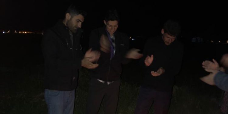 Ciwanan li Kelarê agirê Newrozê pêxistin