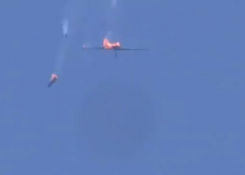 Li Idlibê balafireke artêşa Tirk a dagirker hate xistin