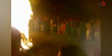 Ciwanan li Stewrê yekemîn agirê Newroza îsal pêxistin