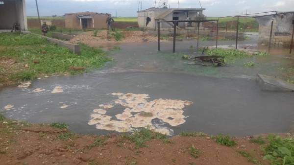 Dewleta Tirk a dgirker vê carê şebekeya avê ya Um El Kêf teqand