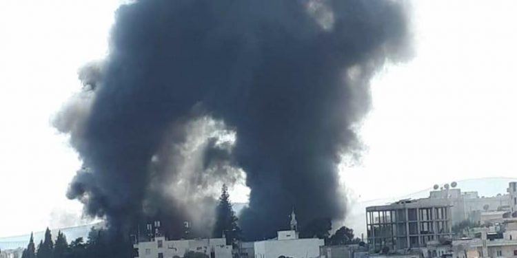 Li Efrînê teqînek mezin rû da