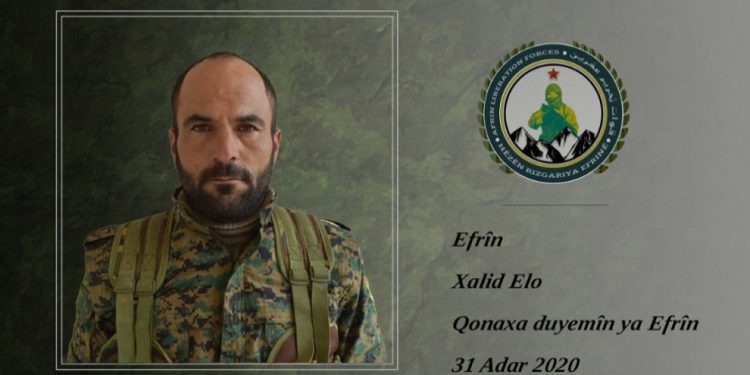 HRE: Şervan Elo yê di 21’ê Adarê de birîndar bû, şehîd bû