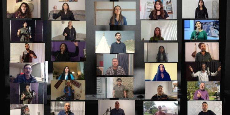 Hunermendên Kurd ji bo girtiyan strana ‘Zindana Diyarbekir’ gotin