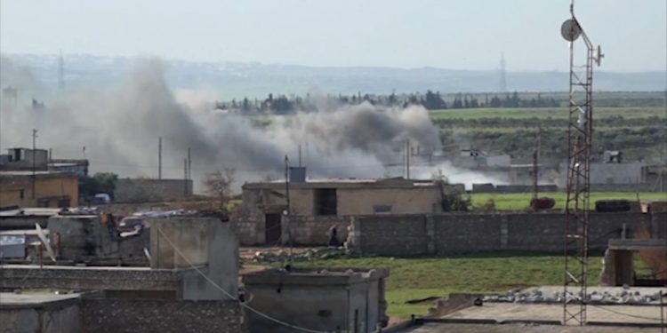 Dewleta Tirk a dagirker bi obusan êrîşî gundên Şehbayê dike