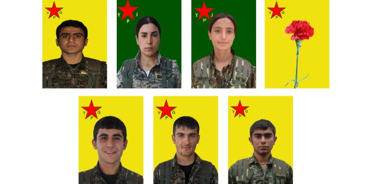 YPG’ê 7 cangoriyên sala 2016’an bi rêzdarî bi bîr anî