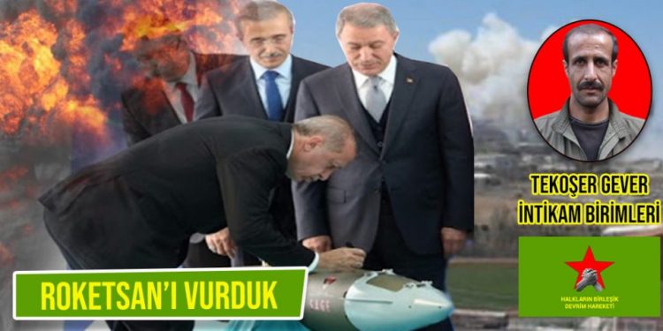 FLAŞ – Ji HBDH’ê li Enqerê li dijî Roketsan’ê çalakî