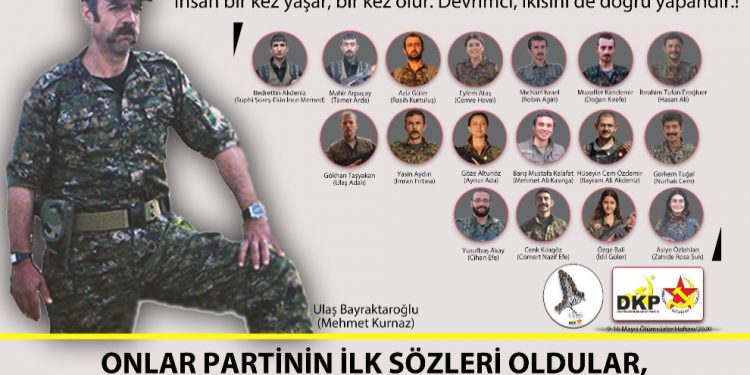 DKP/BOG’ê ji bo Heftiya Nemiran Şehîdên Şoreşê daxuyanî da