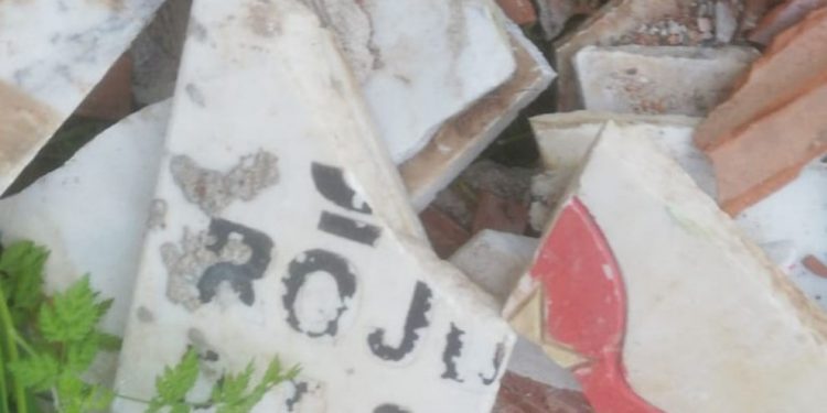 Leşkerên Tirk ên dagirker li Hezexê goristan xera kirin