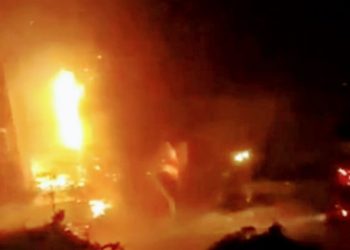 LEZGÎN – Yekîneyên tolhildanê agir bi îstasyona bazê xistin