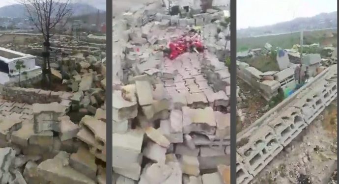 Li Geverê ev 7 car in êrîşê dibine ser goristanê