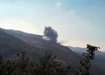 Balafirên artêşa Tirk a dagirker Biradostê bombebaran kirin