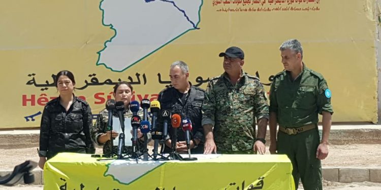 QSD`ê bidawîkirina qonaxa yekemîn ji Tunekirina Terorê ragihand