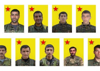 YPG’ê nasnameya 9 Şehîdên sala 2015’an eşkere kir