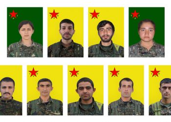 YPG’ê nasnameya 9 Şervanên ku di 2015’an de Şehîd ketine eşkere kir
