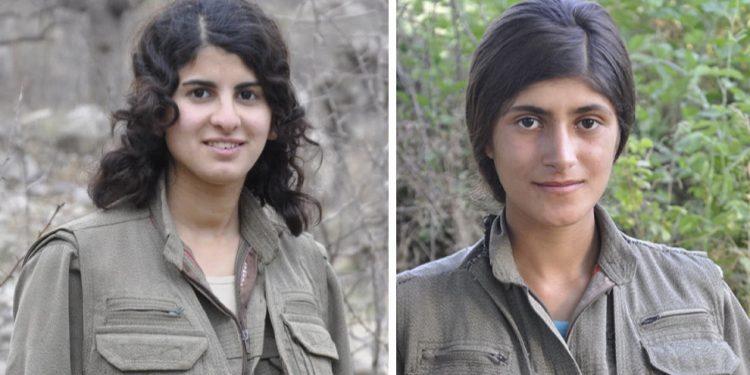 HPG’ê nasnameya 2 Gerîllayên ku li Avaşînê Şehîd bûbûn eşkere kir