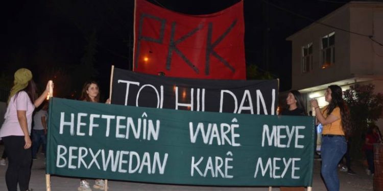 Ciwanên Mexmûrê berxwedana Cenga Heftanîn silav kirin