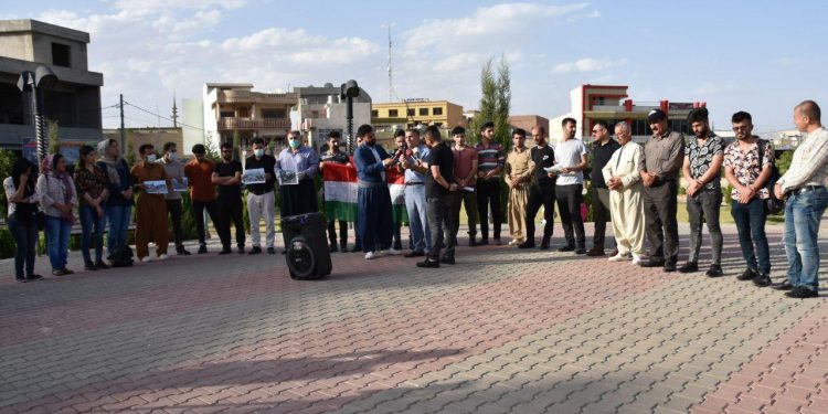Ciwanên Çemçemal li hember êrîşên dagirkeriyê derketin qadan
