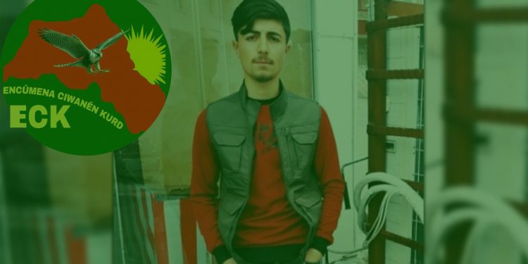 Encûmena Ciwanên Kurd bi daxuyaniyeke nivîskî qetilkirina Bariş Çakan şermezar kir