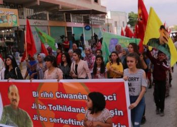 “Bi rihê Ciwanên Apocî, ji bo Tolhildanê bimeşin, ji bo Serkeftinê şer bikin”