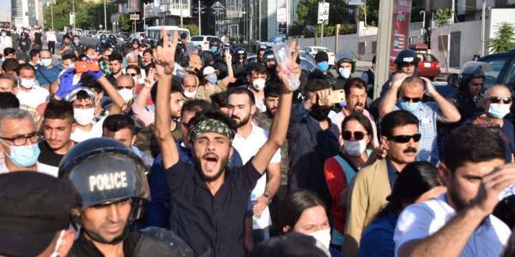 Li Silêmanî bi hezaran gel li dijî dagirkeriya dewleta Tirk daketin qadan