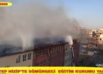 LEZGÎN –  Însyatîfa Zarokên Agir li Dîlok dibistana navîn û li Stenbolê jî depoyeke ya pakêtkirinê şewitandin