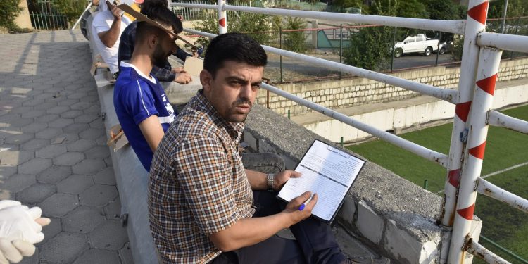 Ciwanan ruxmê astengiyên asayîşa Dûkanê bi sedan îmzeyan dijî dagirkeriyê komkirin