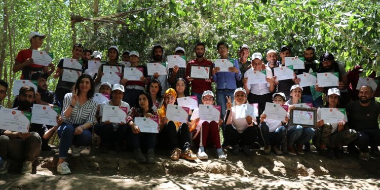 Li herêma Cizîrê ciwanan kampa havînê bi dawî kir