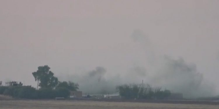 Gundên Zirgan û Girê Spî hatin bombekirin