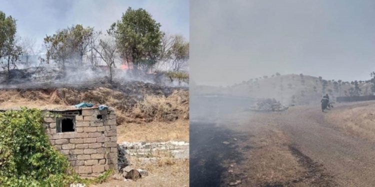 Balafirên şer ên artêşa tirk a dagirker bombe li Bradost barand