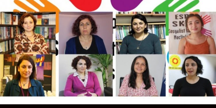 Gumuştaş û jinên SKM’yî hatin berdan